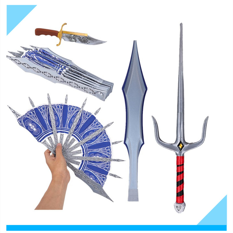 Cosplay Prop Dagger - Kitana Cosplay Hayranları Katlanır Fan Sahne