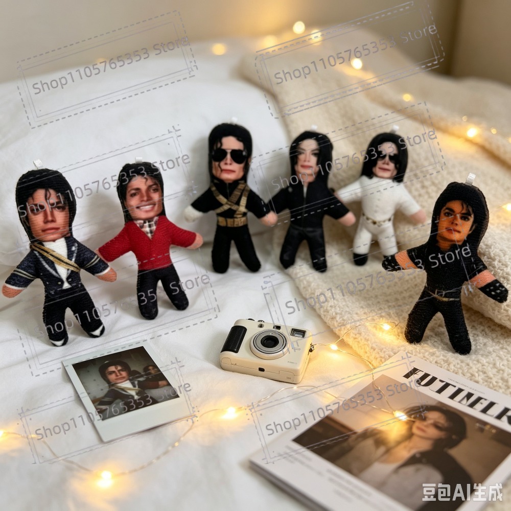 Cosplay Props - Yeni 6 Stil 10cm Michael Jackson