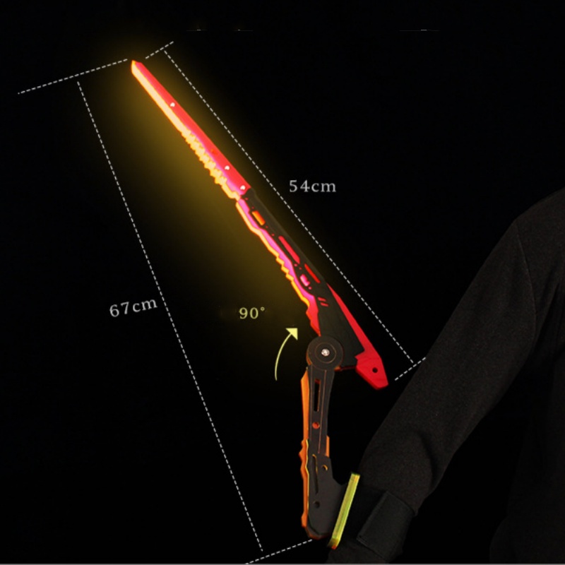 Aydınlık Cyberpunk Katana Mant - Dva Cosplay Prop incelemesi ve fiyatı