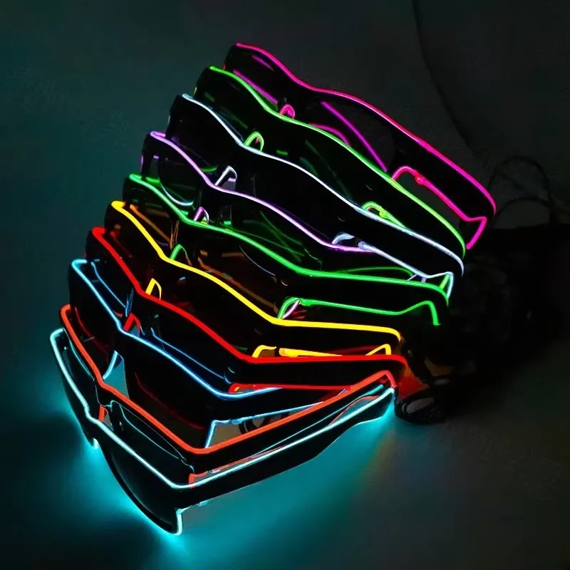 Neon LED Işıklı Güneş Gözlüğü  - Led El Wire incelemesi ve fiyatı