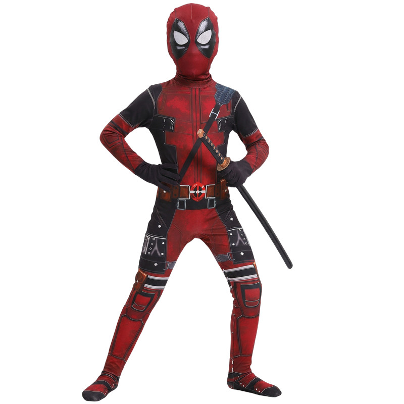 3-12Y Çocuklar Deadpool Kostüm - Cosplay Prop Dagger incelemesi ve fiyatı