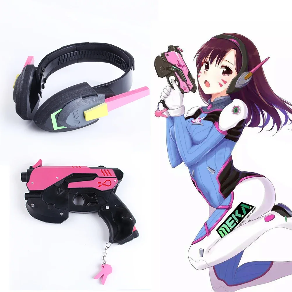 Game Overwatch D.Va Kulaklık S - Dva Cosplay Prop incelemesi ve fiyatı